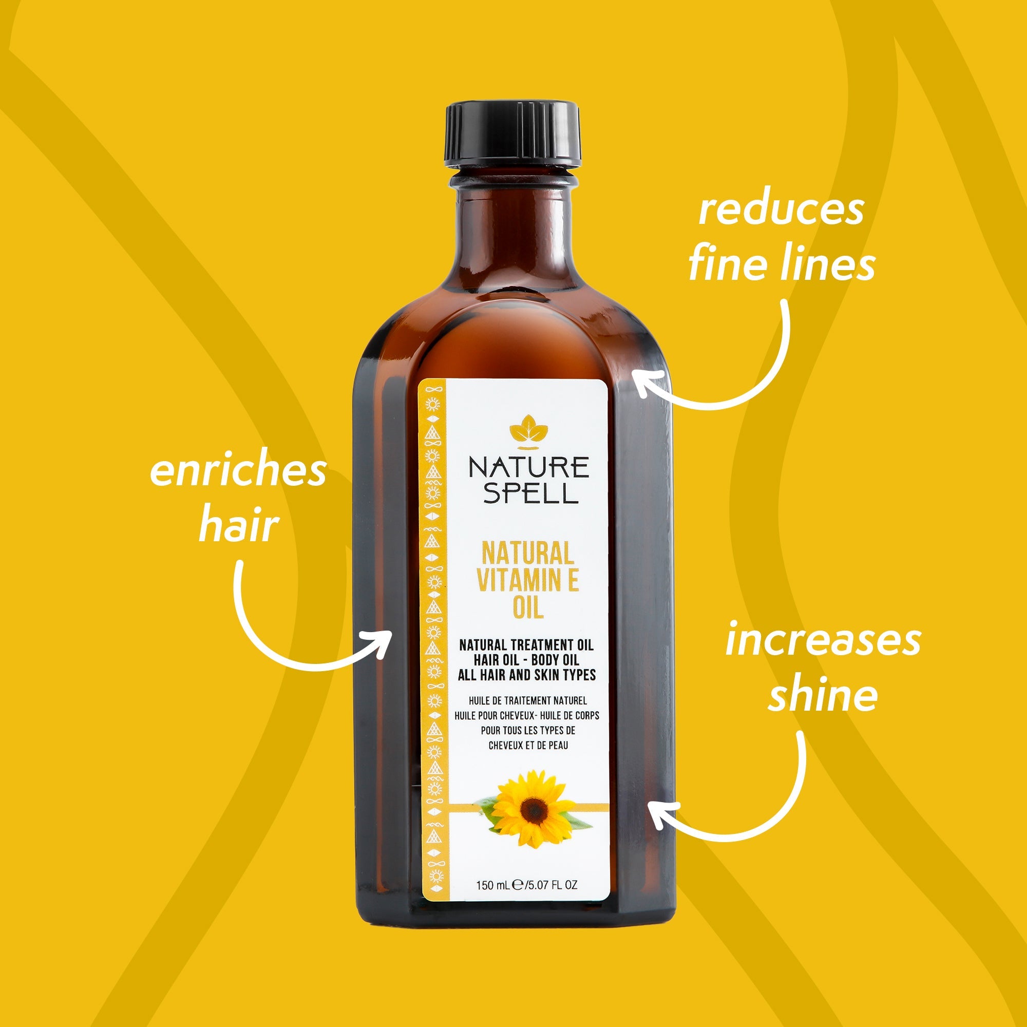 Vitamin E Oil For Hair & Skin