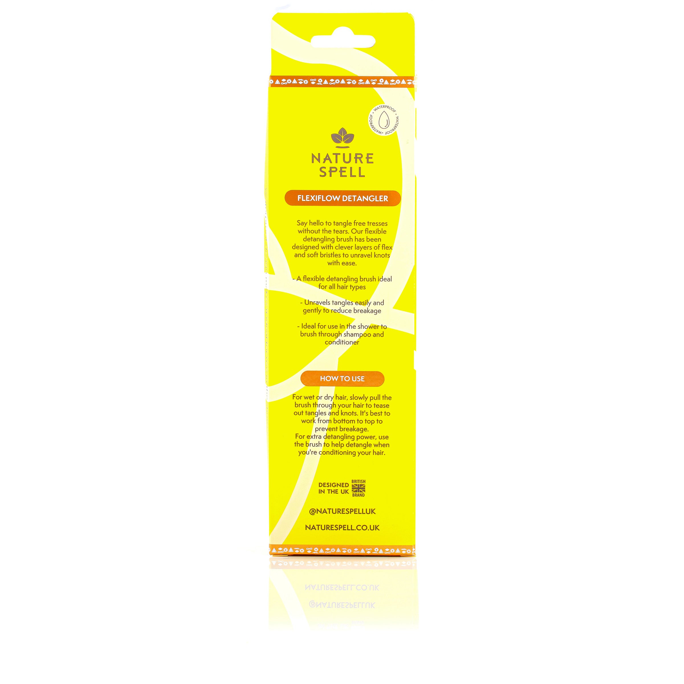 FlexiFlow Detangler - Yellow
