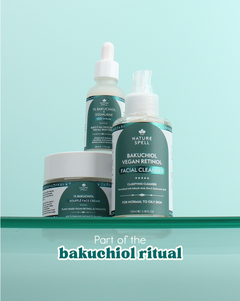 bakuchiol + cica skincare ritual
