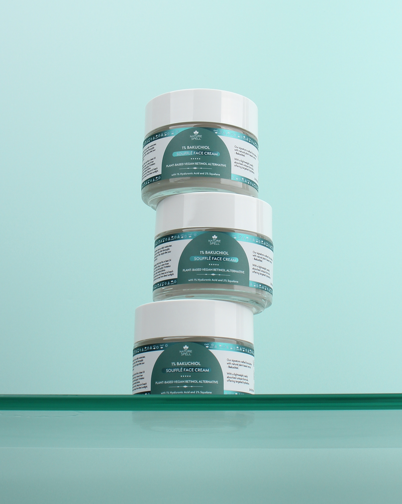 bakuchiol + cica skincare ritual