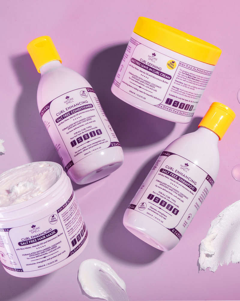 curl enhancing haircare ritual