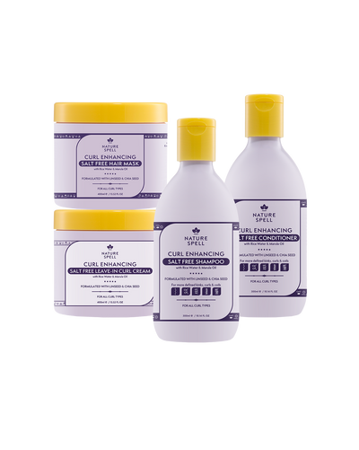 curl enhancing haircare ritual