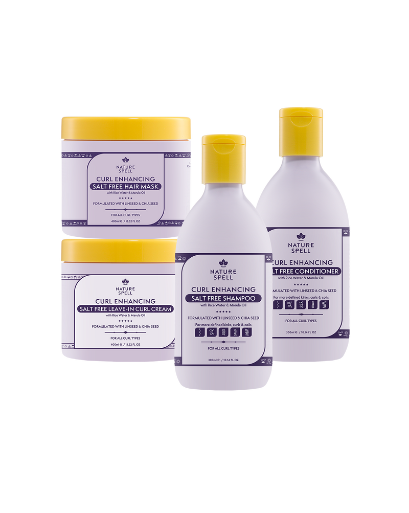 curl enhancing haircare ritual