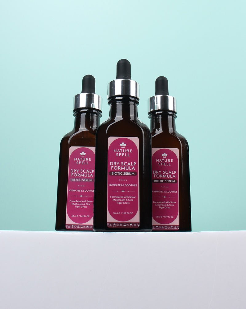 Dry Scalp Formula - Calm & Clear Biotic Serum for Dry Scalp with Hyaluronic Acid + Plant Collagen
