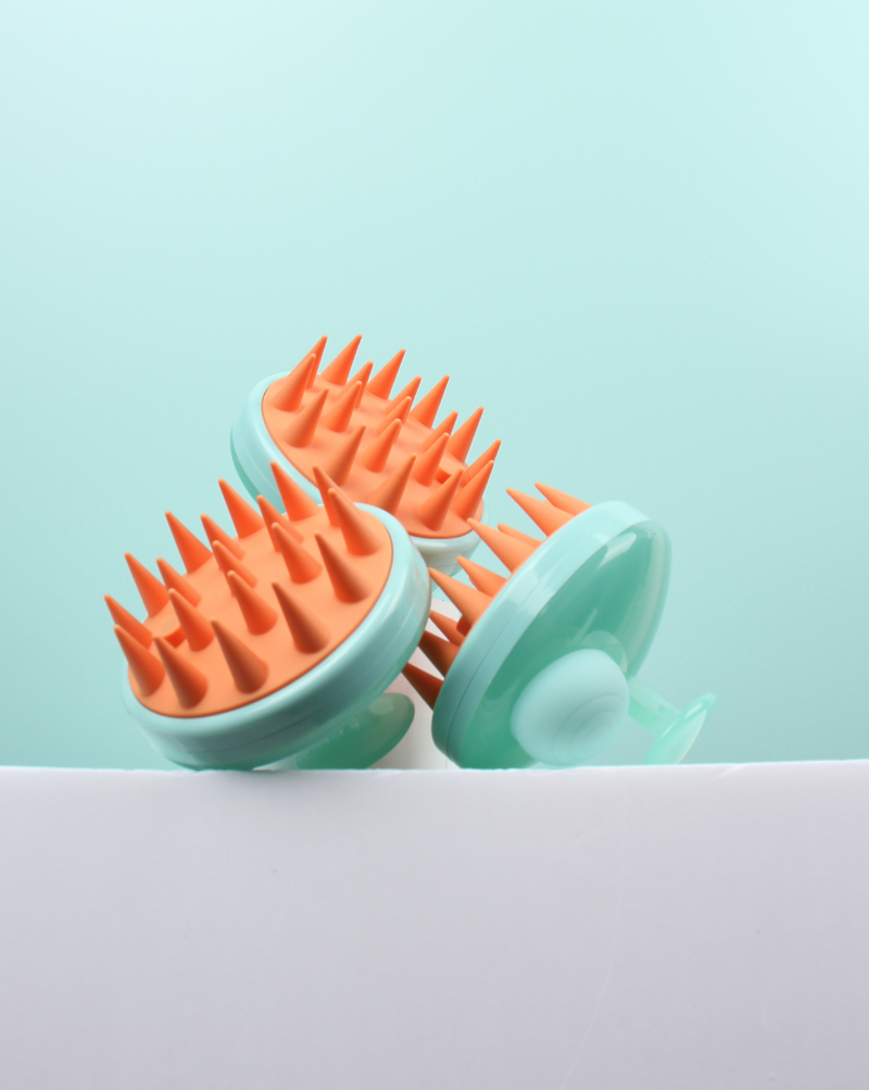 Shampoo Dispensing Scalp Massager