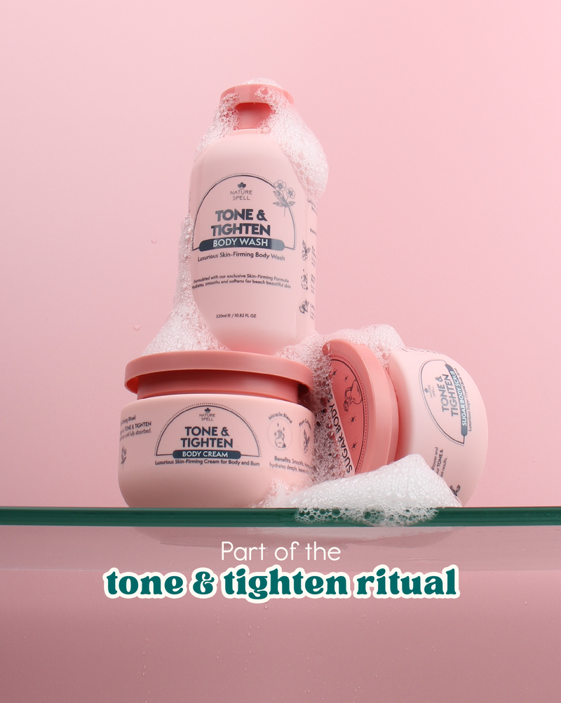 tone & tighten sugar body scrub