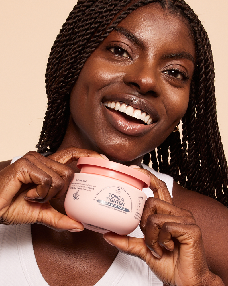 tone & tighten sugar body scrub