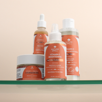 vitamin c + fruit AHA skincare ritual