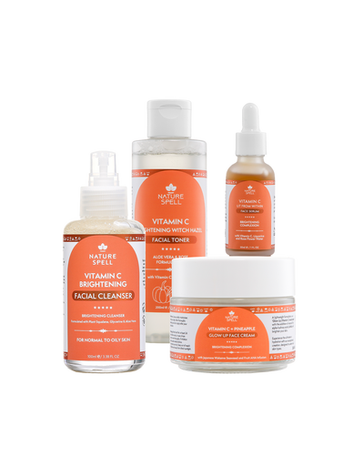 vitamin c + fruit AHA skincare ritual