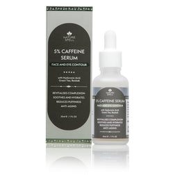 5% Caffeine Serum - Face & Eye Contour – Nature Spell Global