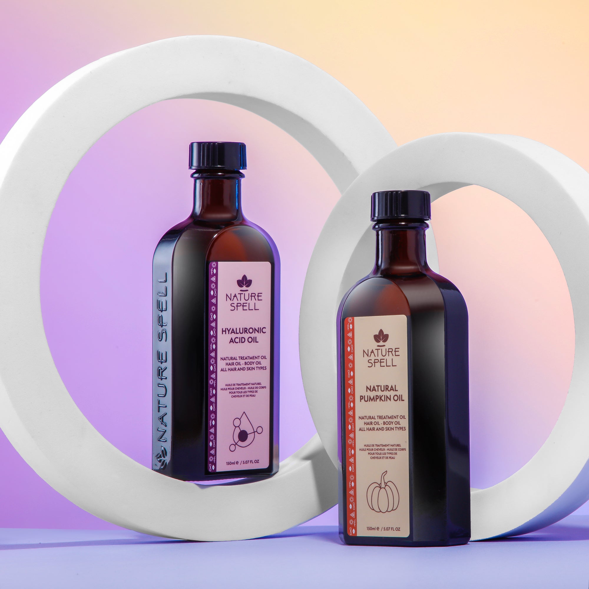 Duo Elixir: Hyaluronic Acid & Pumpkin Hair Oils - The Harmony of Hydration and Growth
