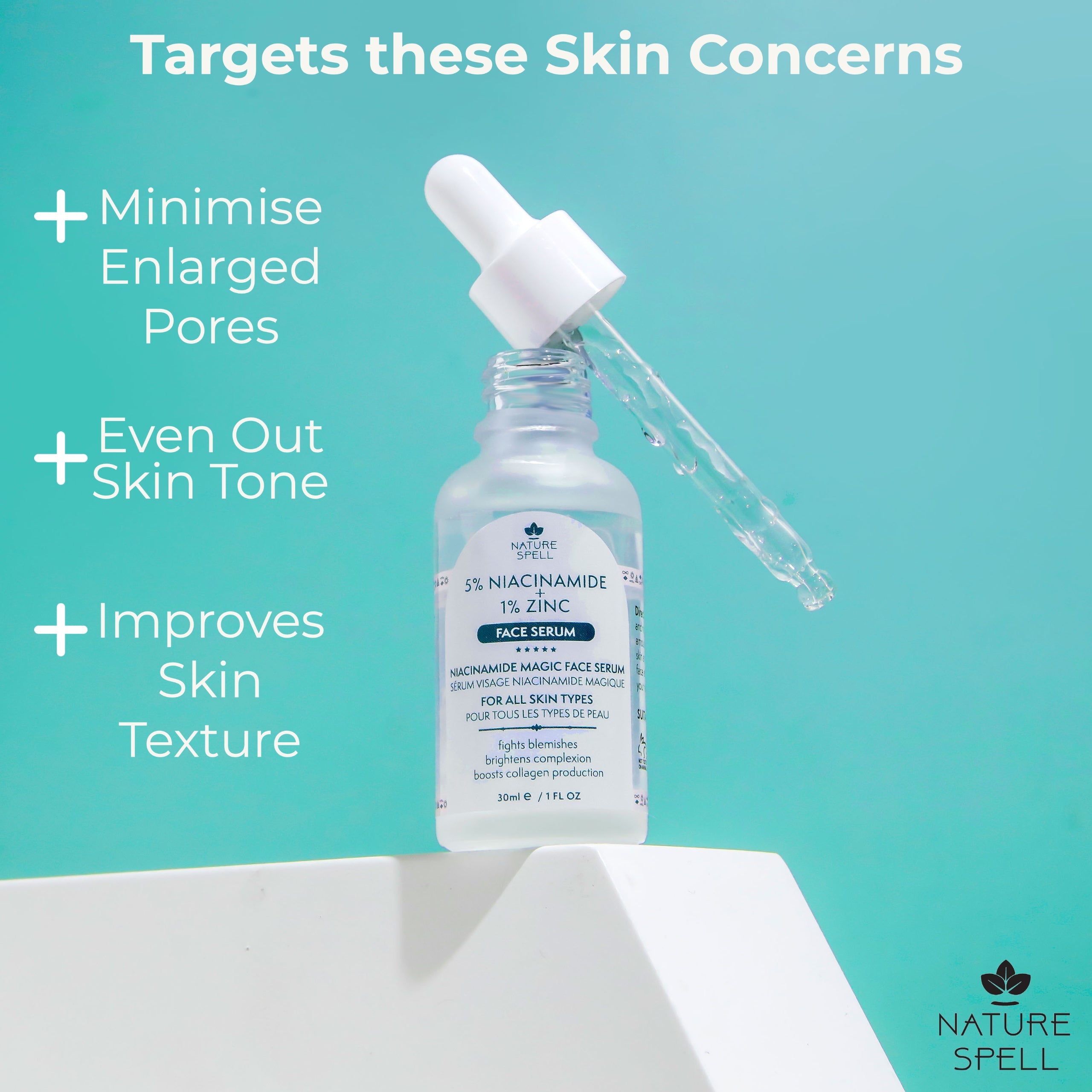 5% Niacinamide + 1% Zinc – Niacinamide Magic Face Serum