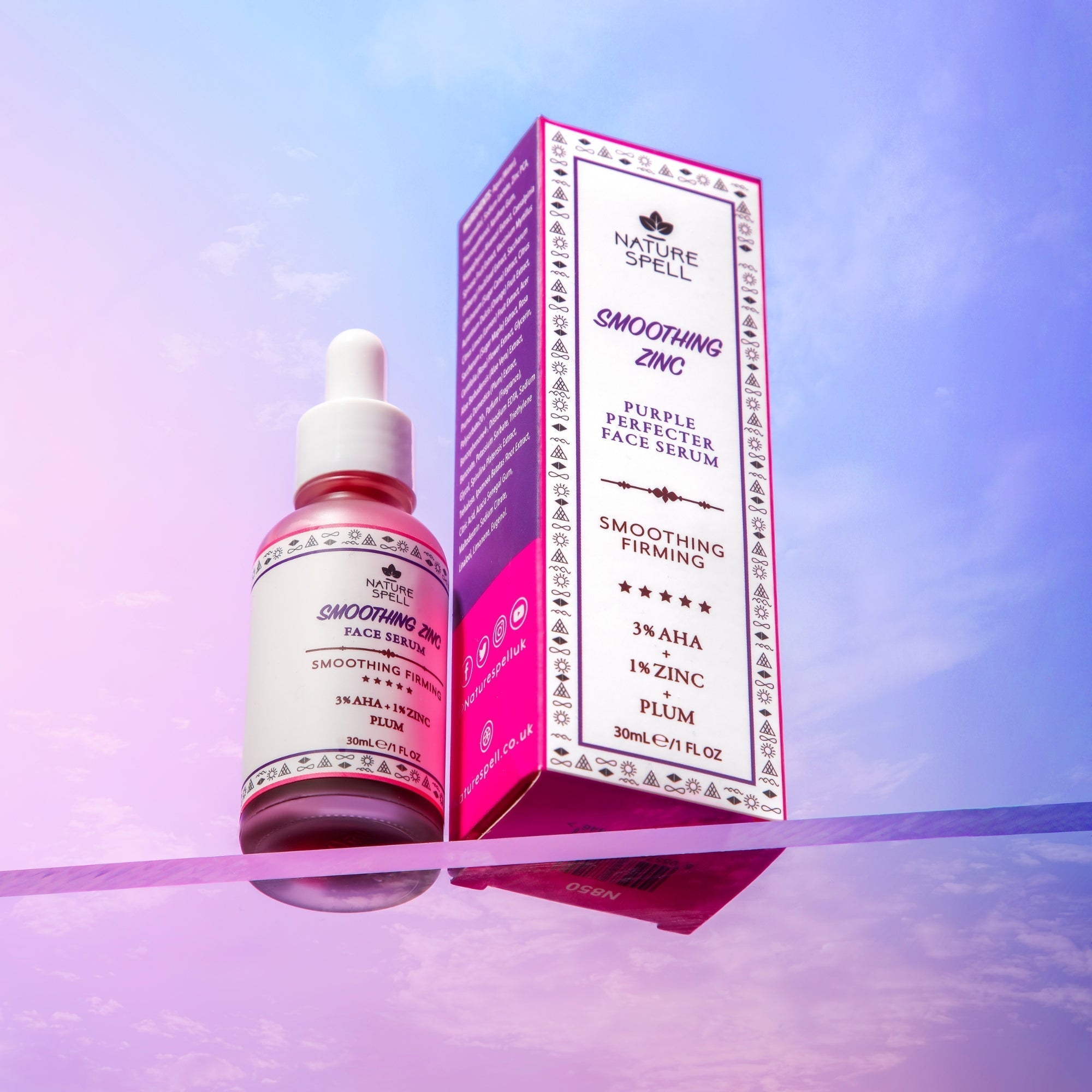 3% AHA + 1% Zinc Firming Face Serum – Nature Spell Global