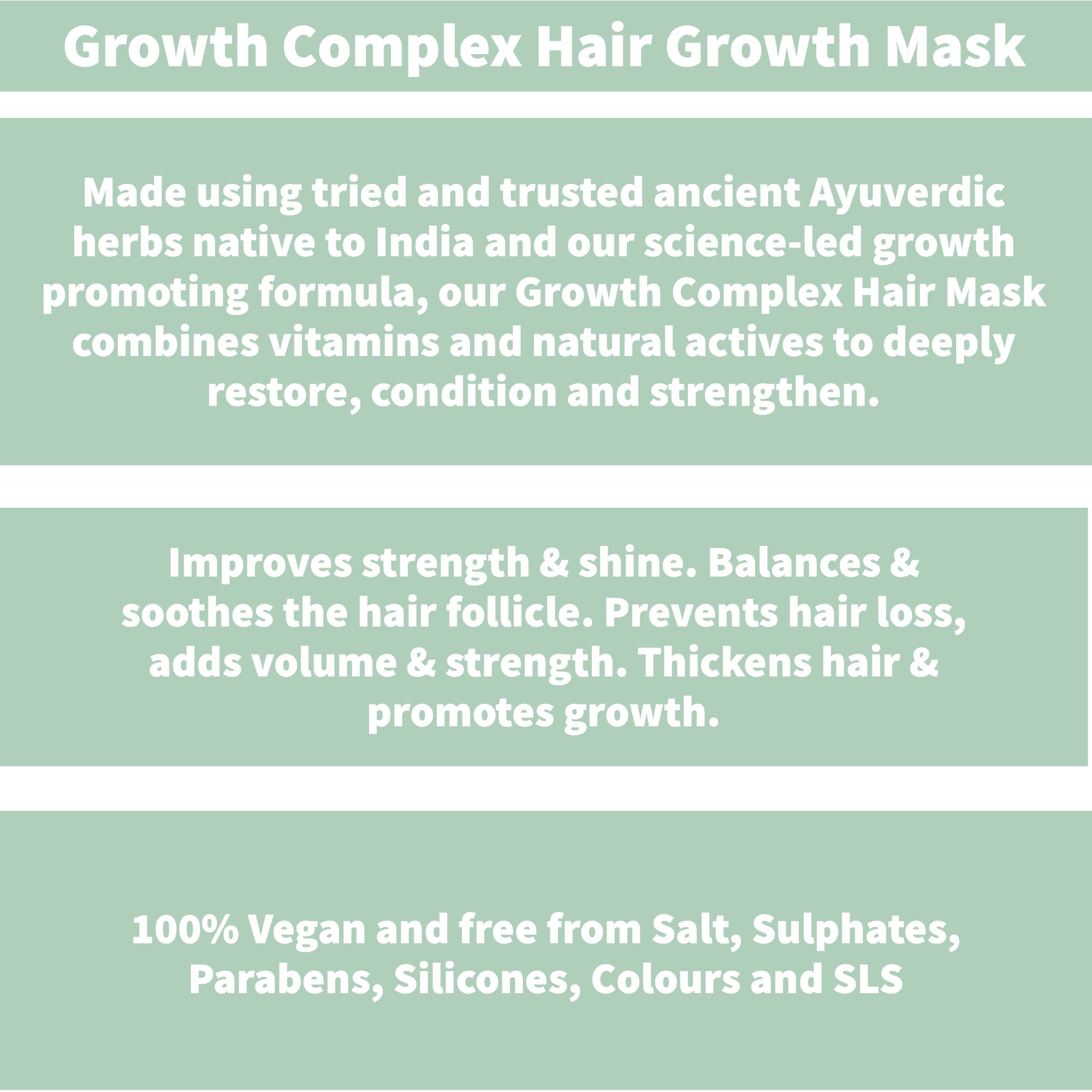 Growth Complex Salt Free Hair Mask