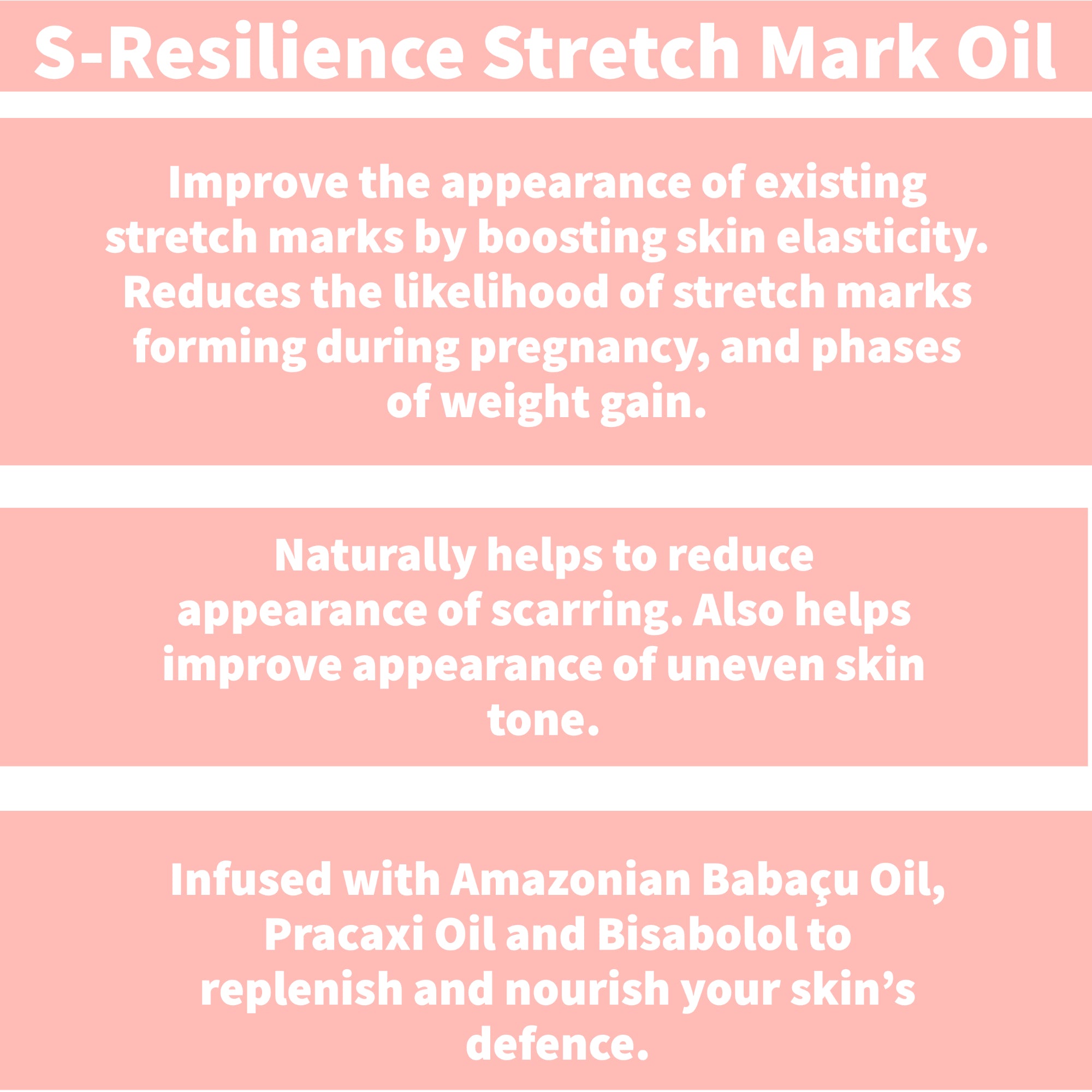 S-Resilience Stretch Marks Oil
